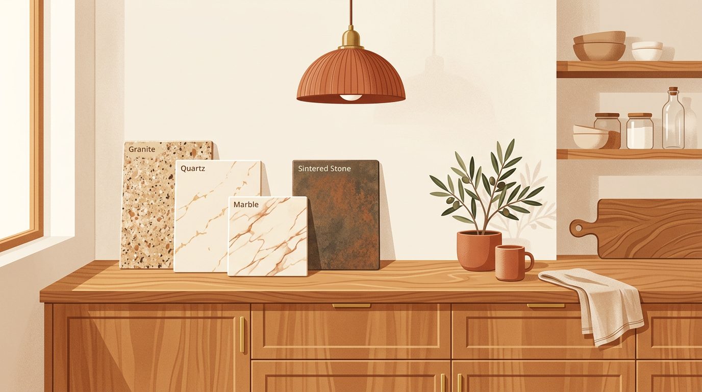 Materiales para mesones de cocina: cuál es el mejor para tu hogar en Ibagué