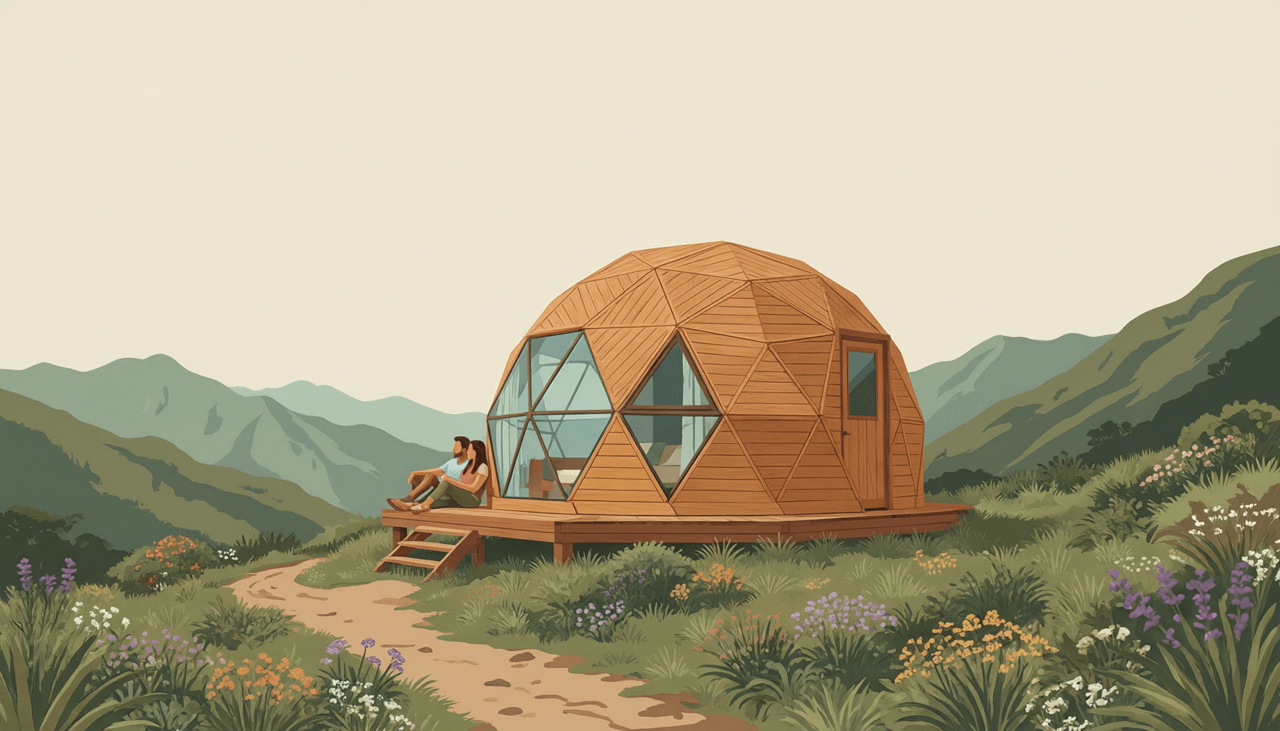 Domos geodésicos para glamping: costos y retorno