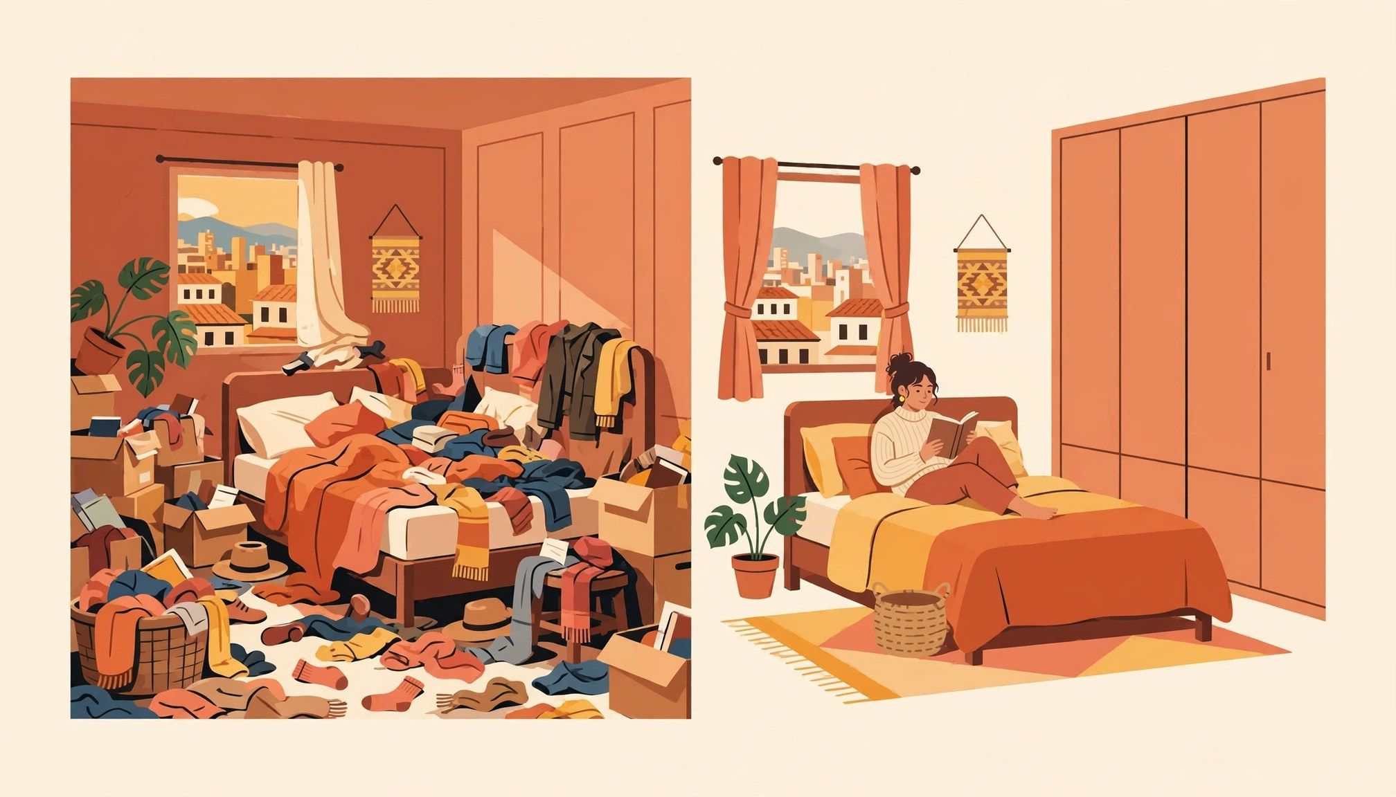 El closet que cierra y te devuelve la habitacion