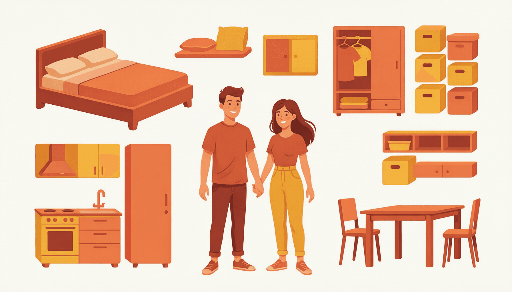 Kit primer apartamento en Colombia: qué incluye