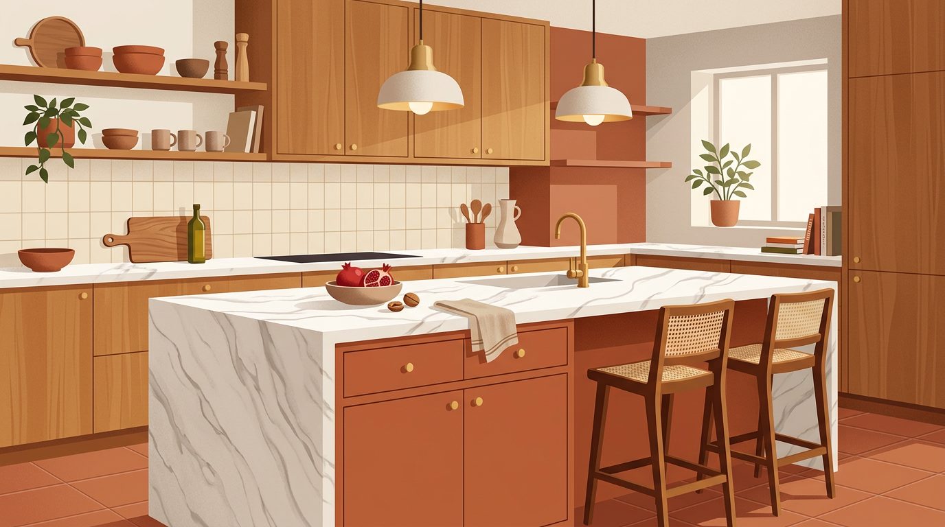 Mármol en la cocina: elegancia y sofisticación para tu hogar en Ibagué y el Tolima