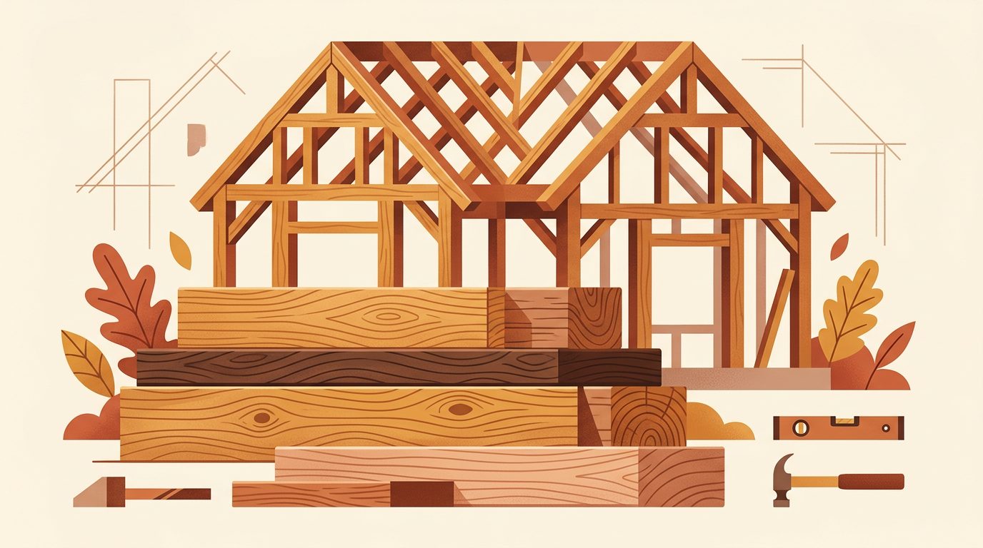 Materiales de madera para la construcción de hogares en Ibagué y Tolima