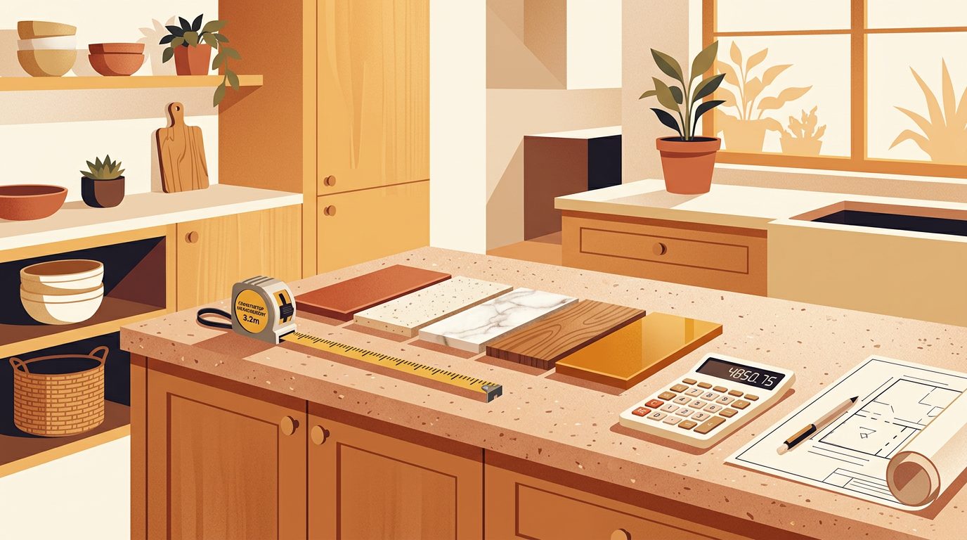¿Qué precio tiene un mesón de cocina en Ibagué? Guía real por materiales y factores de costo (2025)