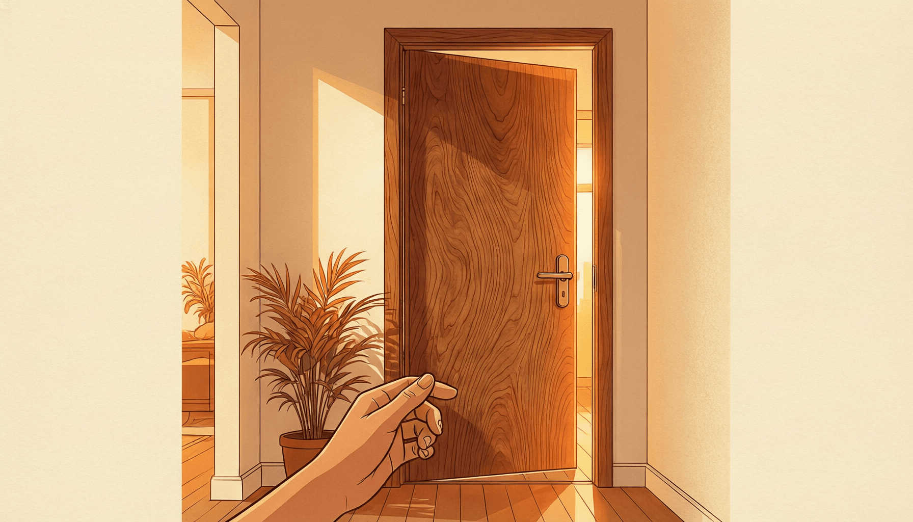 Puerta interior a medida: el detalle que cambia