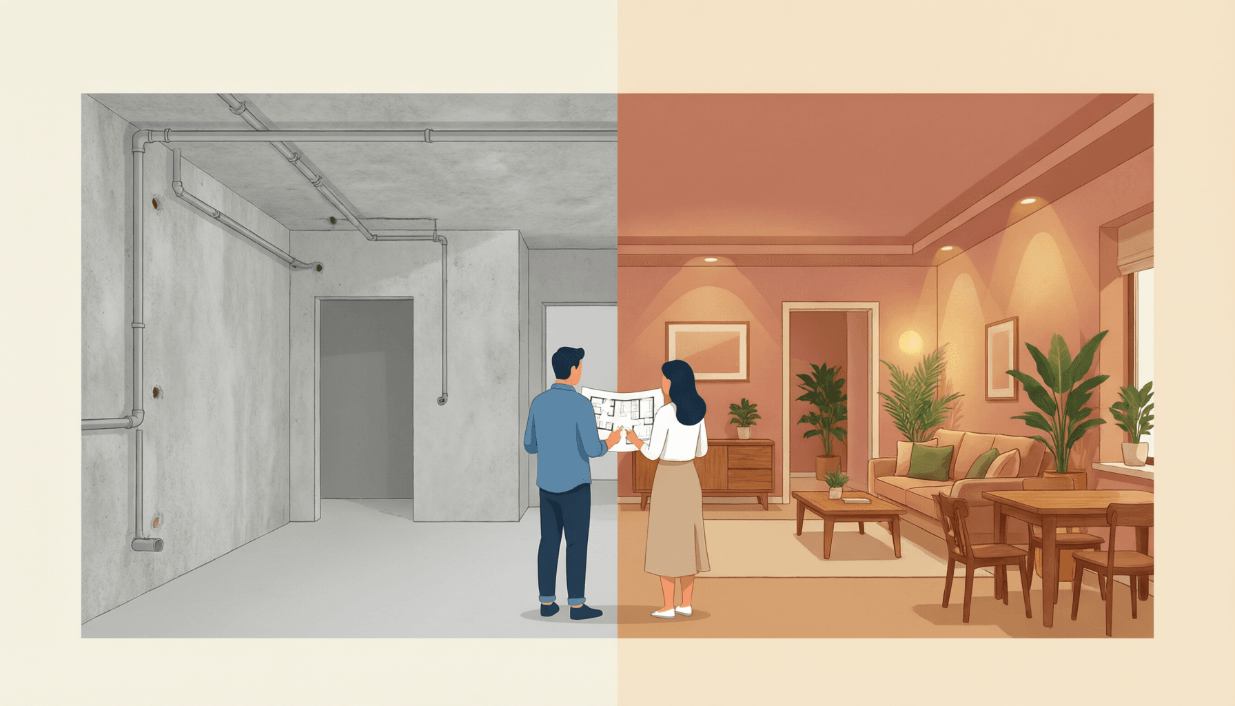 Remodelar o amueblar primero en apartamento nuevo