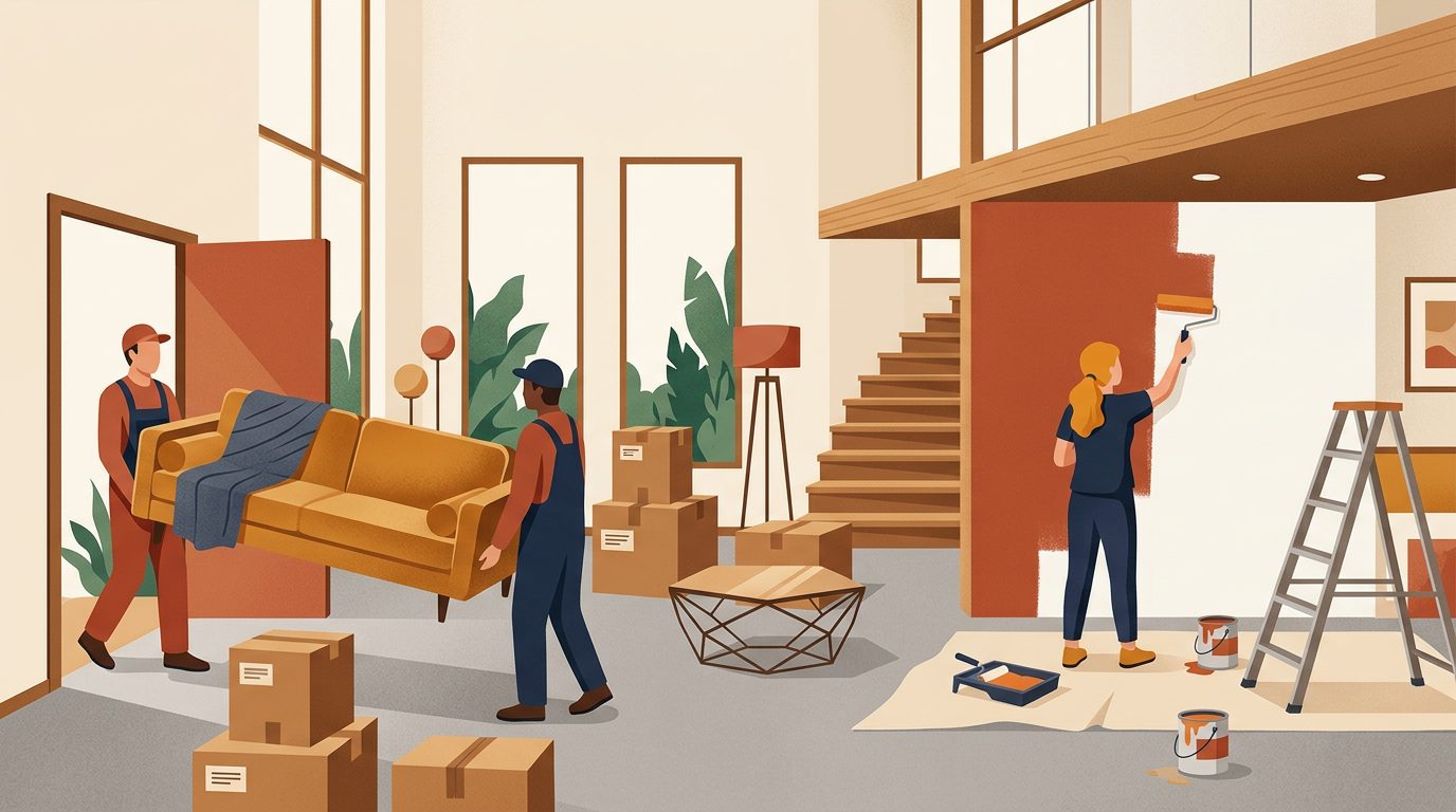 Remodelar o amueblar: qué conviene hacer primero al recibir apartamento nuevo
