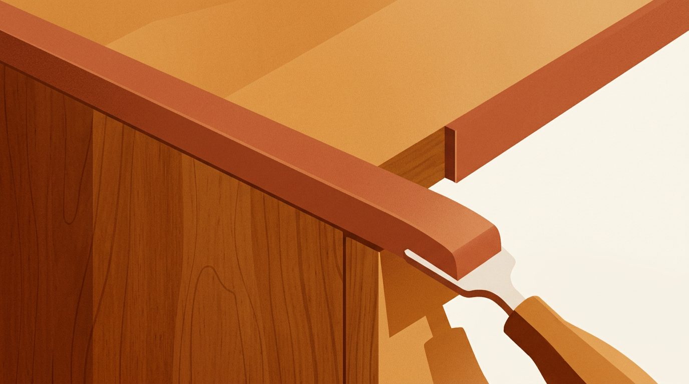 Seguridad, durabilidad y un acabado de lujo — la diferencia que aporta el canto rígido a tus muebles