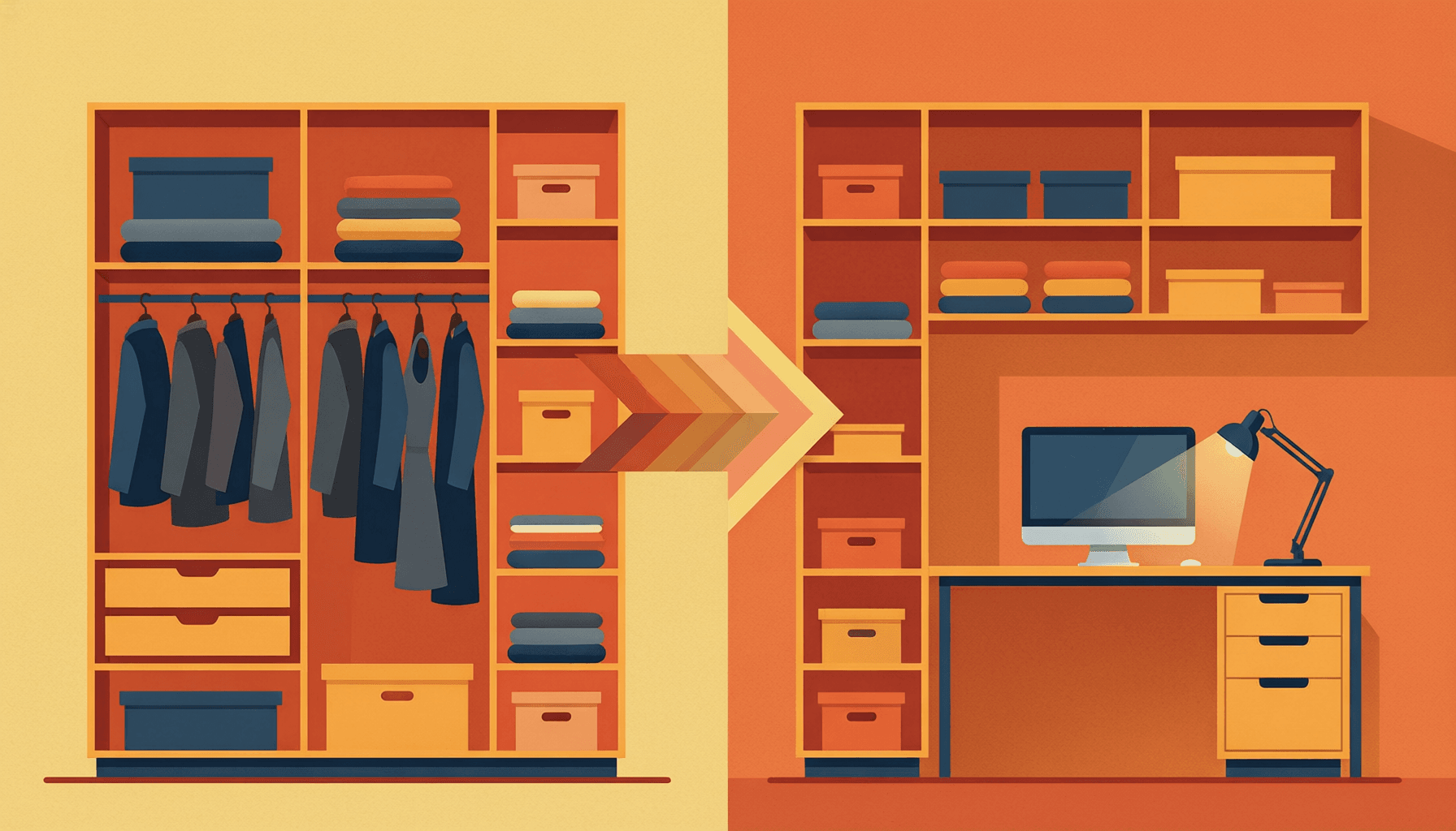 Tu closet de hoy, tu oficina de mañana