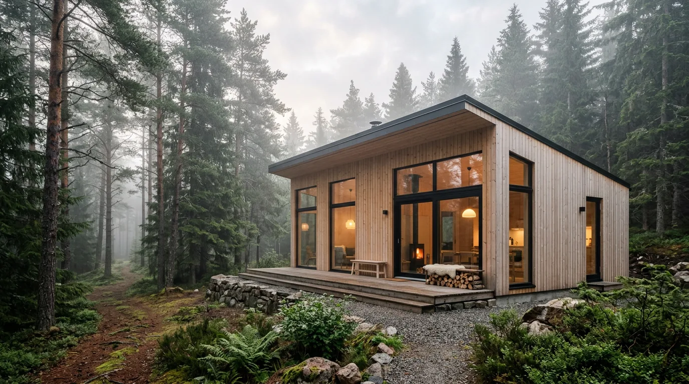 Cabaña Nórdica Lys — 28m²