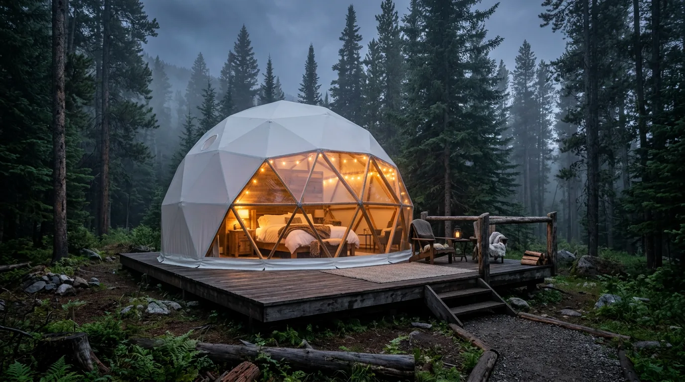 Domo Geodésico Glamping La Vega