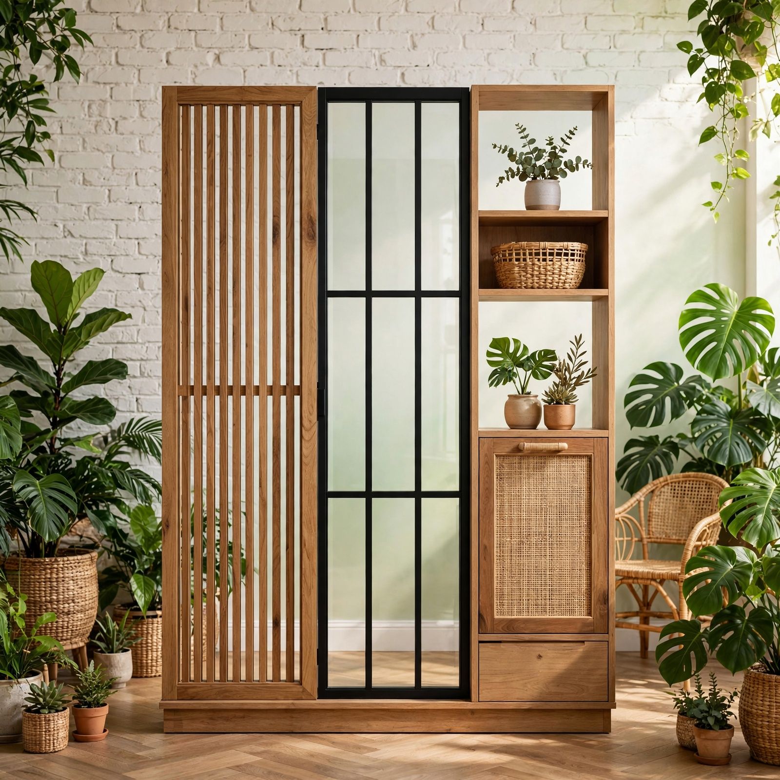 Galería valla-separadora — estilo botanical-fresh