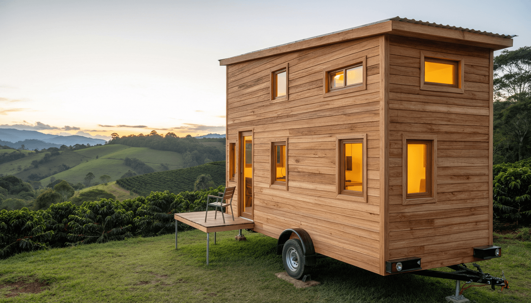 Mini Casa Móvil Ruta — 24m²