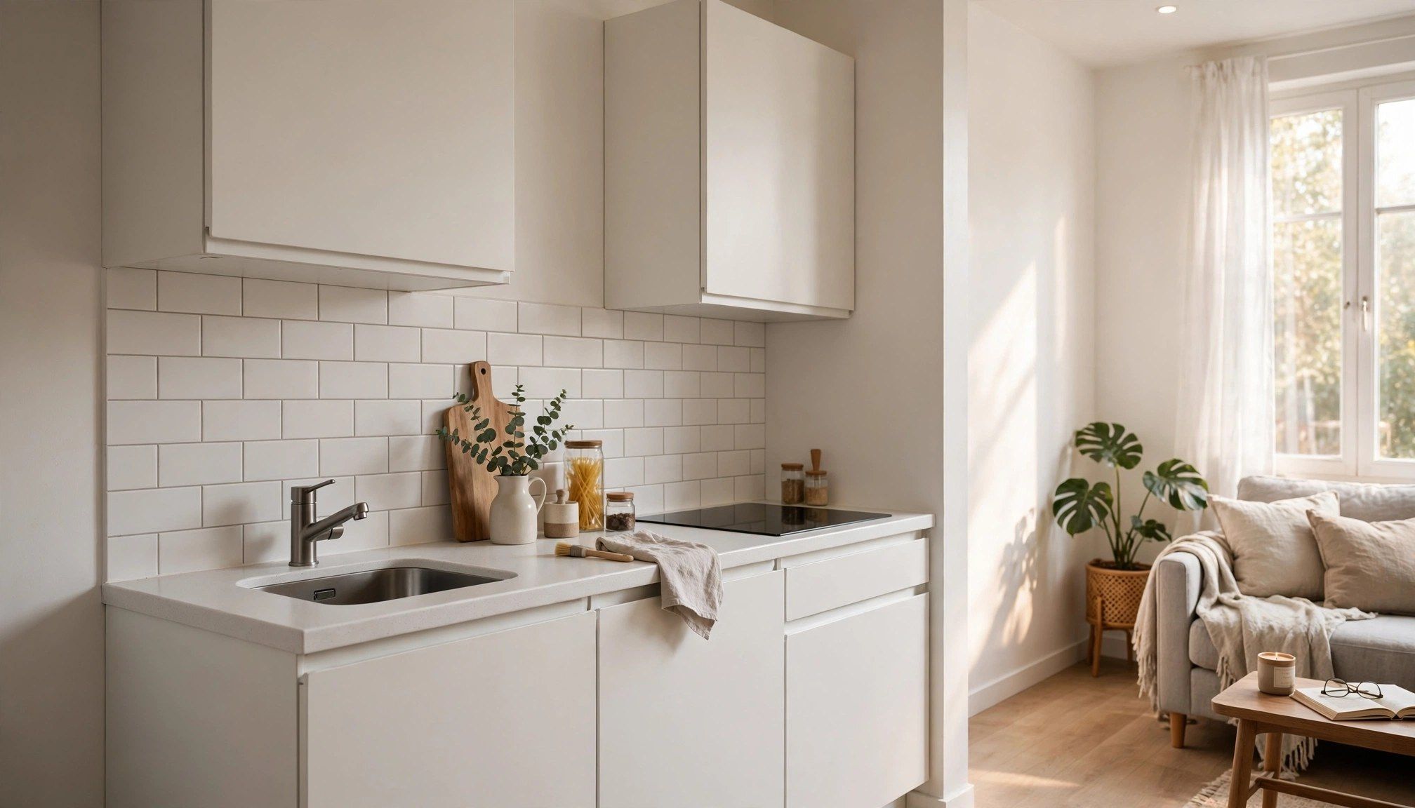 Cocina Estudio Compacto