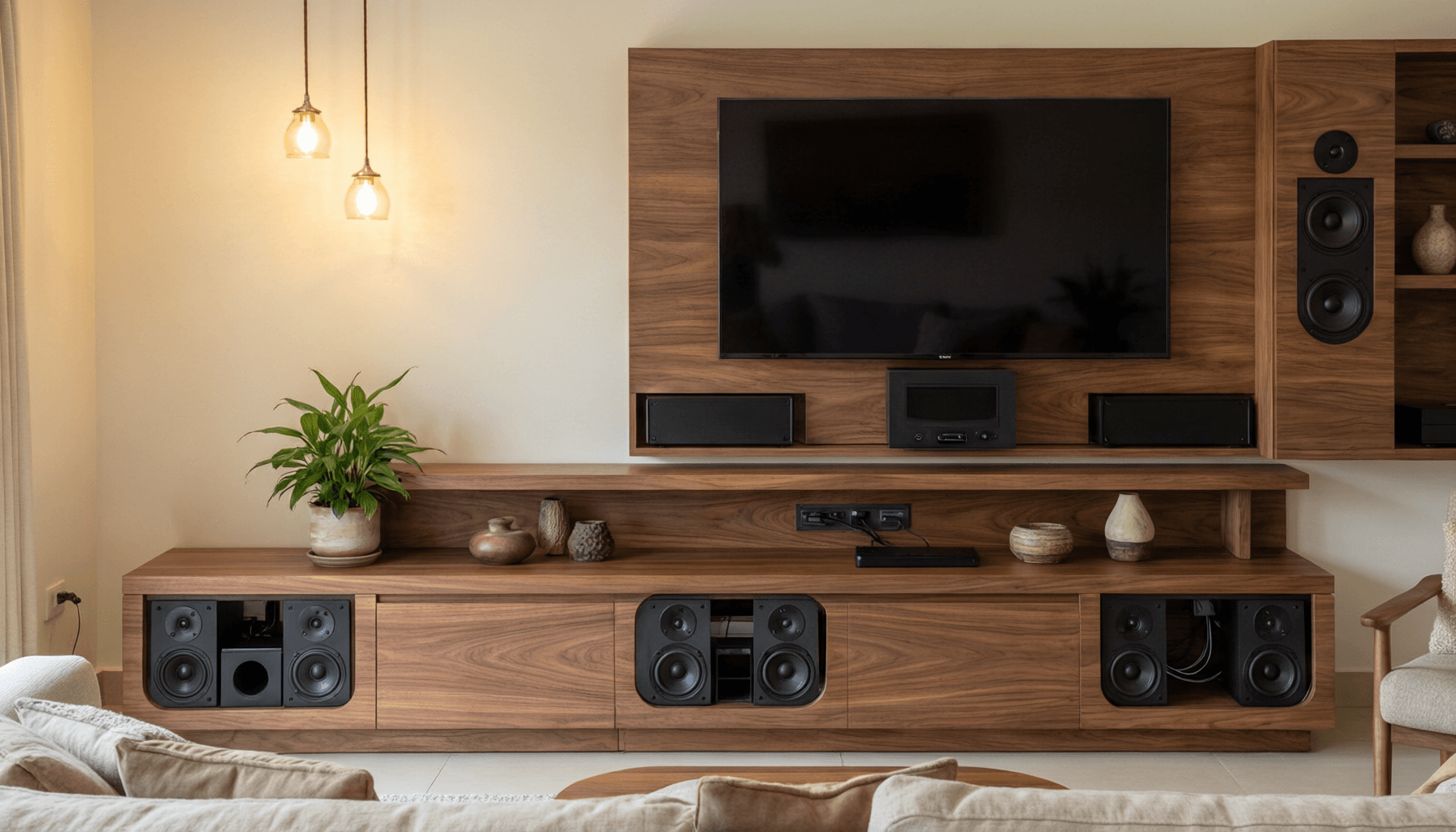 Mueble TV con Audio