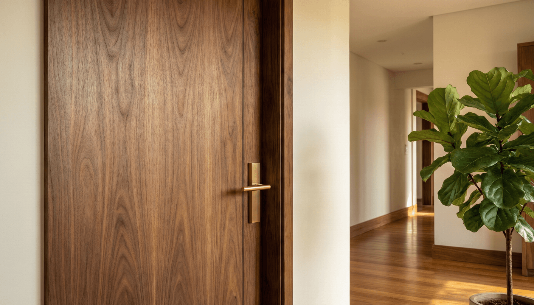 Puerta interior a medida