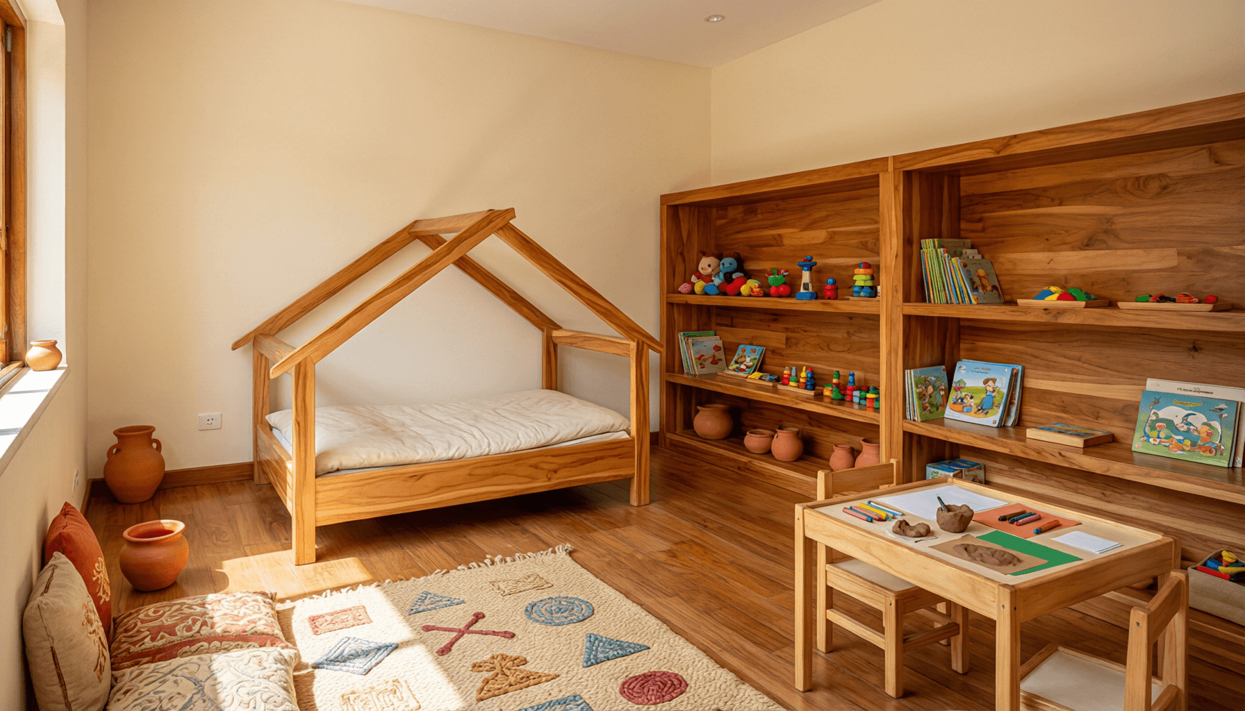 Dormitorio Montessori y Mobiliario Evolutivo en El Vergel, Ibagué